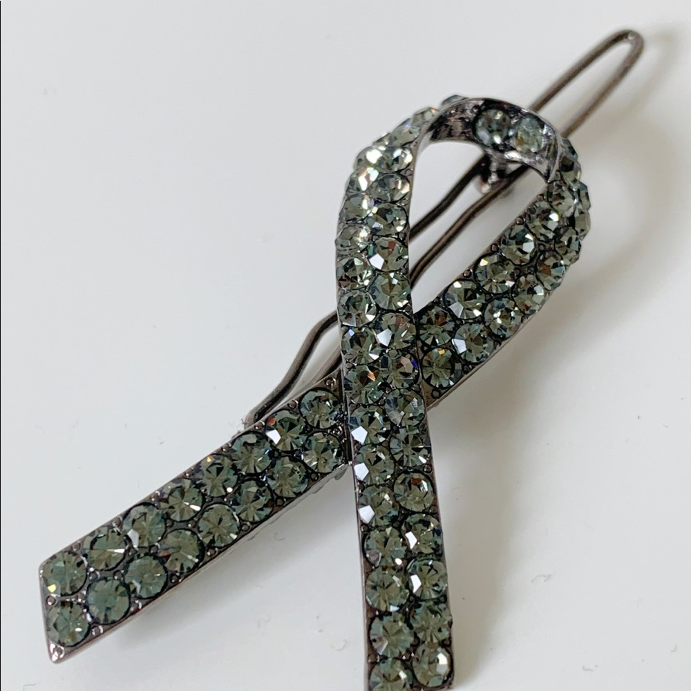 Hair Clip-metal/rhinestone